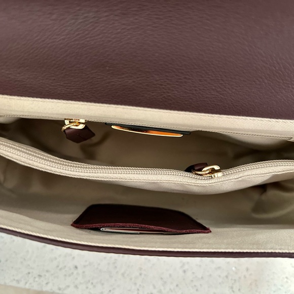 Valentino by Mario Valentino Alice Embossed Leather Shoulder Bag - Picture 6 of 7